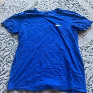 Nike Blue Short Sleeve Crew Neck Tee